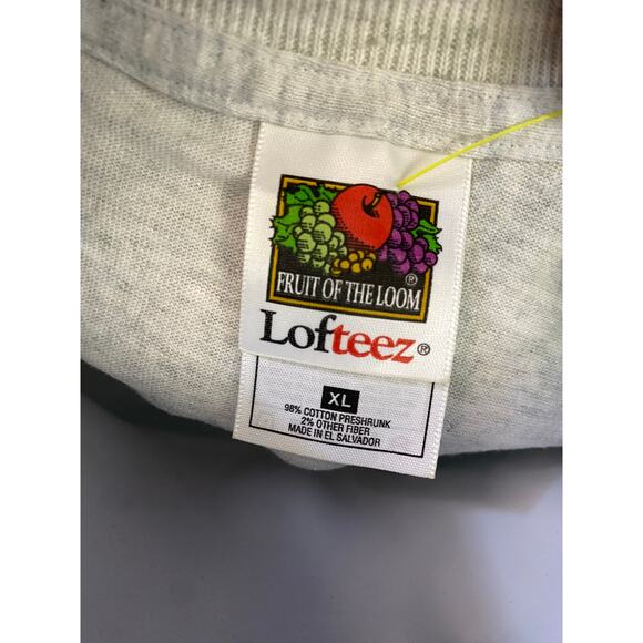 Vintage D.O.A. T-Shirt Size XL Gray Graphic Tee Fruit of Looms Brand 100% Cotton - Picture 3 of 9